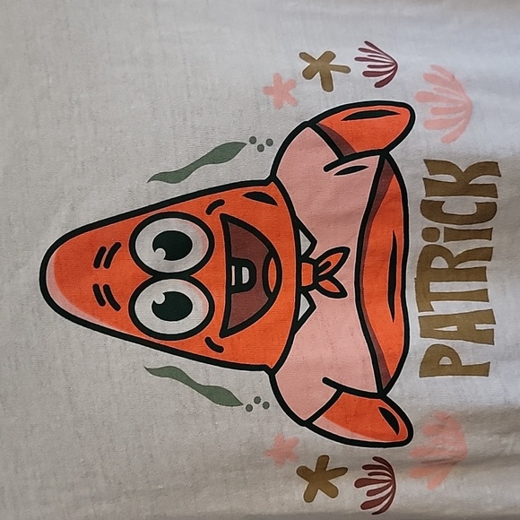 Nickelodeon SpongeBob SquarePants Patrick Star T-shirt Size Large - Picture 2 of 5